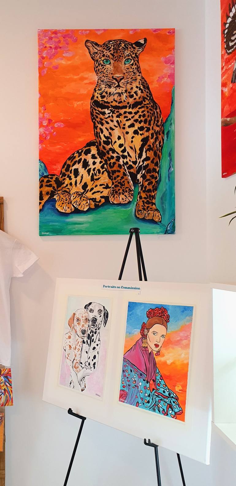 Original Contemporary Animal Painting by Maria Sabrina Viviani