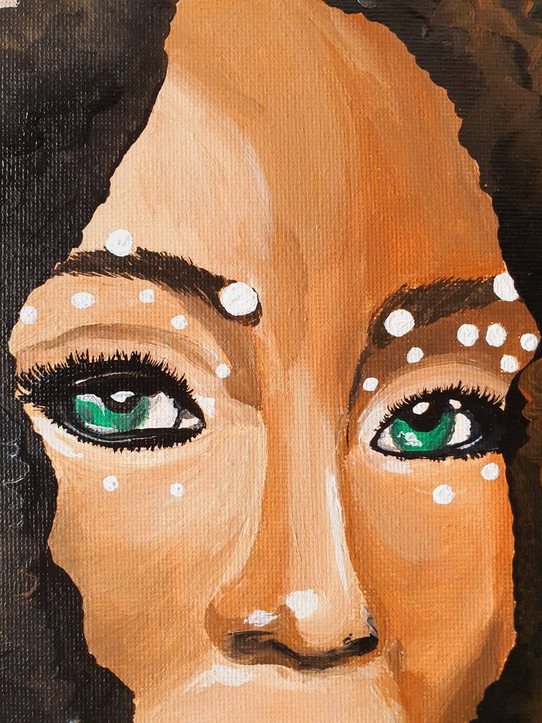 Original Contemporary Women Painting by Maria Sabrina Viviani