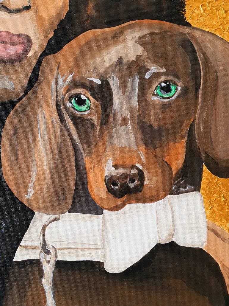 Original Contemporary Women Painting by Maria Sabrina Viviani