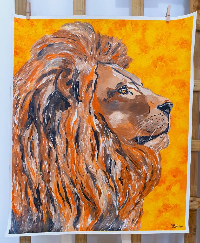 Original Contemporary Animal Painting by Maria Sabrina Viviani