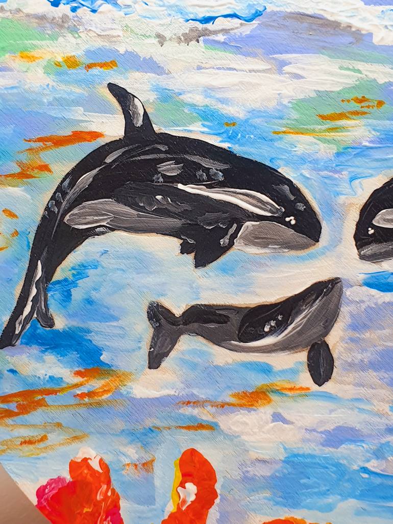 Original Contemporary Animal Painting by Maria Sabrina Viviani