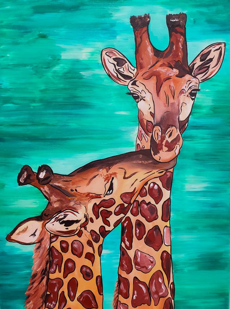 Original Modernism Animal Painting by Maria Sabrina Viviani