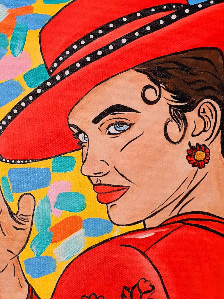 Original Contemporary Women Painting by Maria Sabrina Viviani