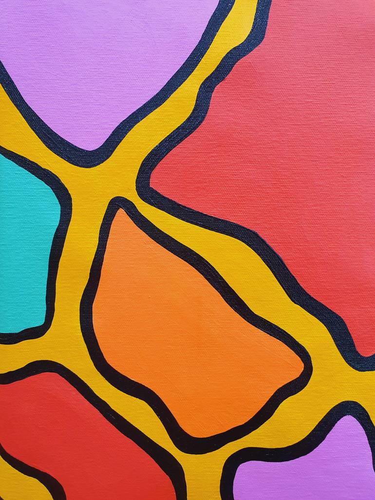 Original Pop Art Animal Painting by Maria Sabrina Viviani