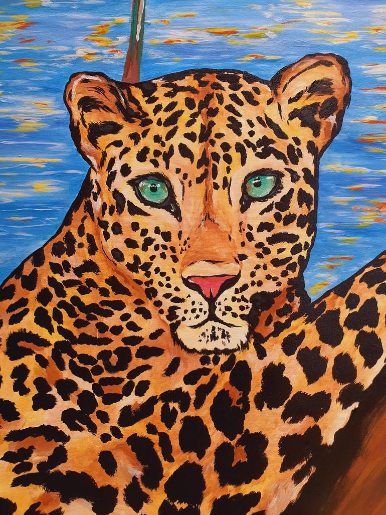 Original Contemporary Animal Painting by Maria Sabrina Viviani