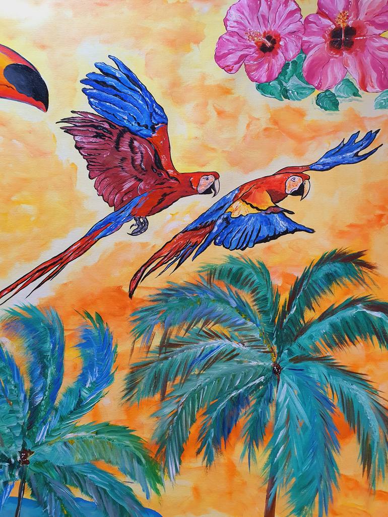 Original Contemporary Animal Painting by Maria Sabrina Viviani
