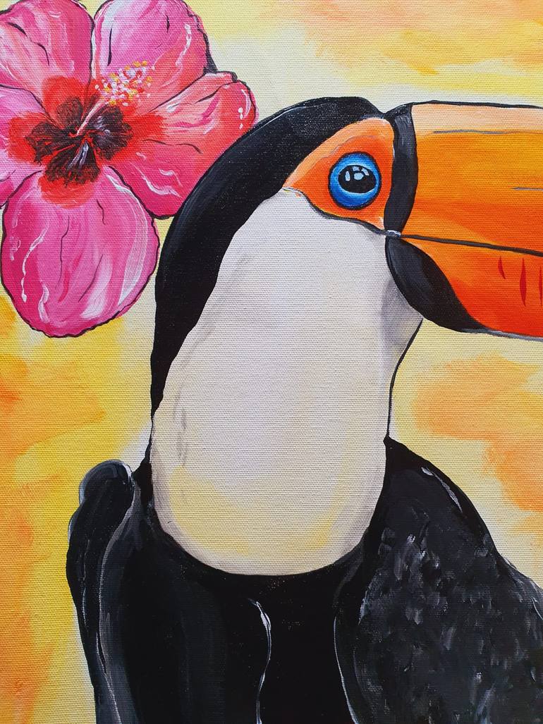 Original Contemporary Animal Painting by Maria Sabrina Viviani