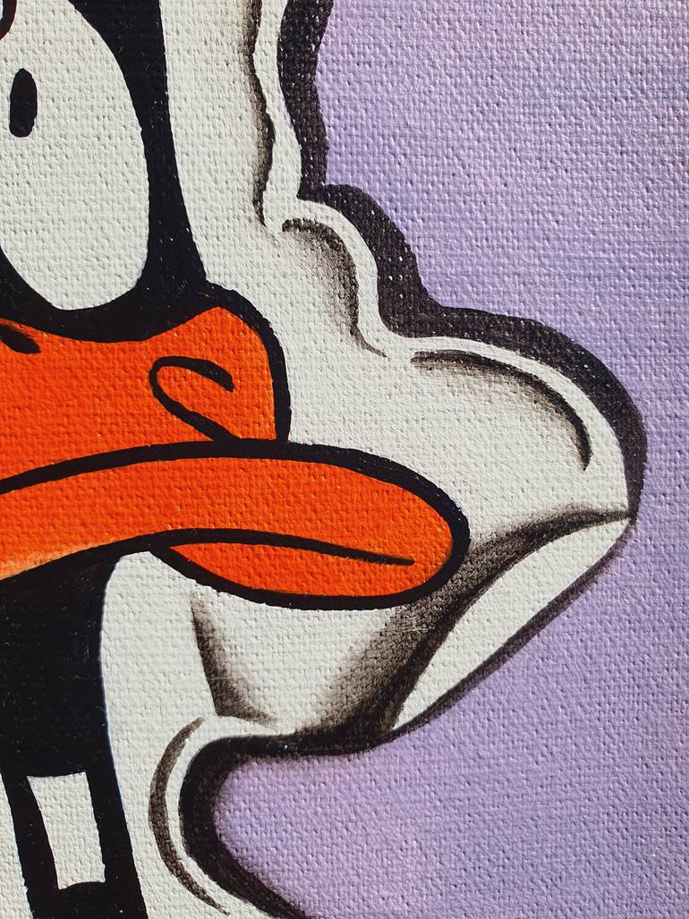 Original Pop Art Cartoon Painting by Maria Sabrina Viviani