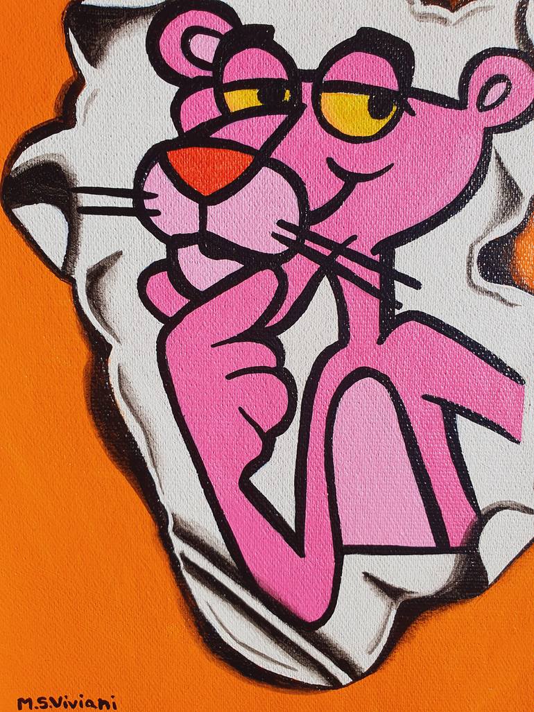Original Contemporary Cartoon Painting by Maria Sabrina Viviani