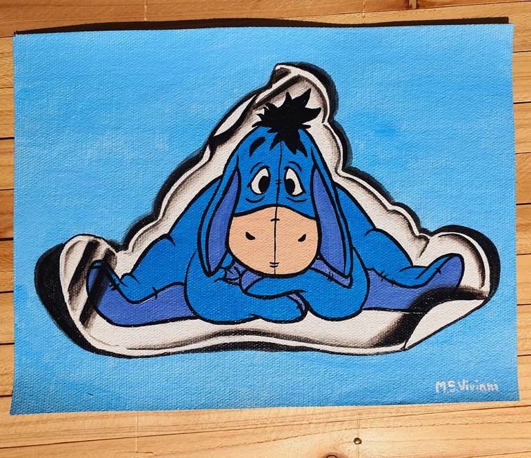 Original Pop Art Animal Painting by Maria Sabrina Viviani