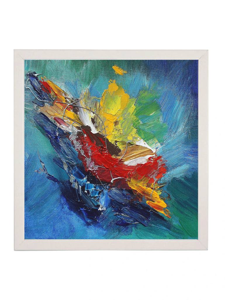 Original Conceptual Abstract Painting by Veronika Zubareva