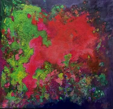 Original Abstract Expressionism Abstract Paintings by Vera Klimova