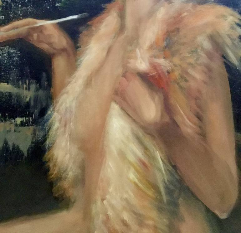 Original Impressionism Nude Painting by Vera Klimova