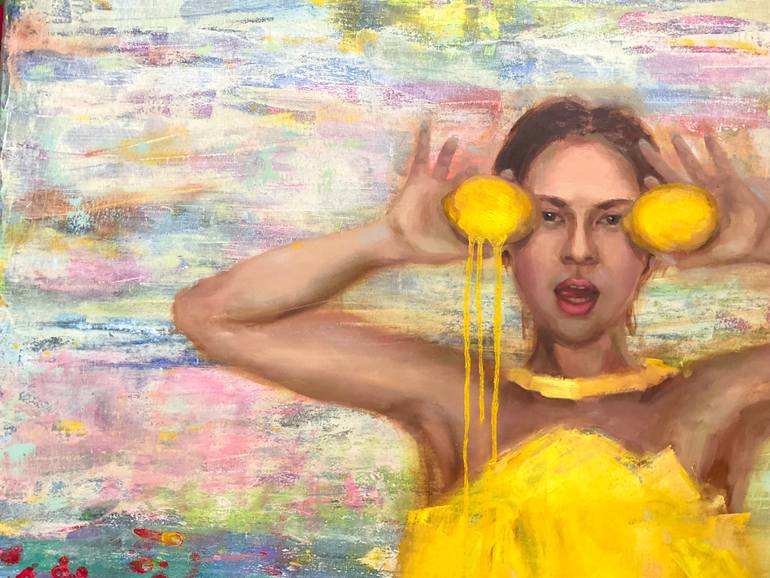 Original Contemporary People Painting by Vera Klimova