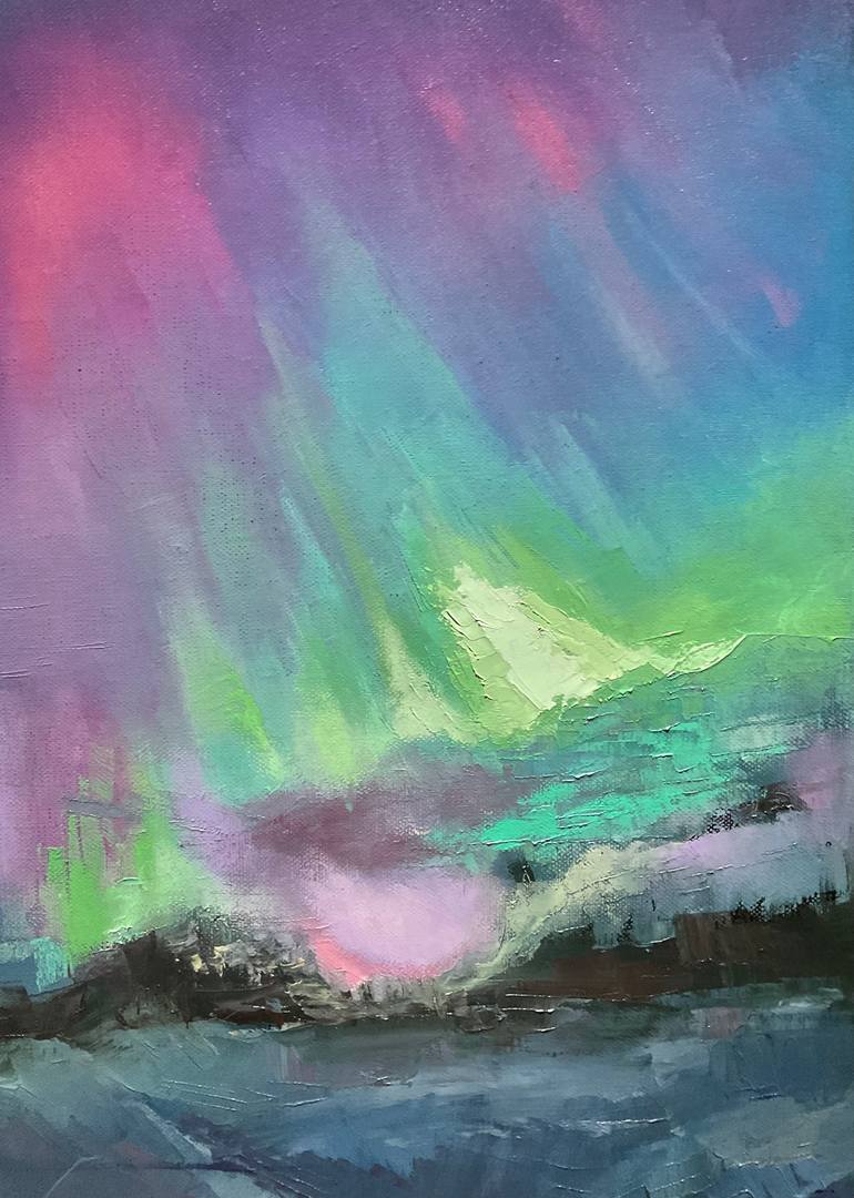 Original Abstract Painting by Vera Klimova