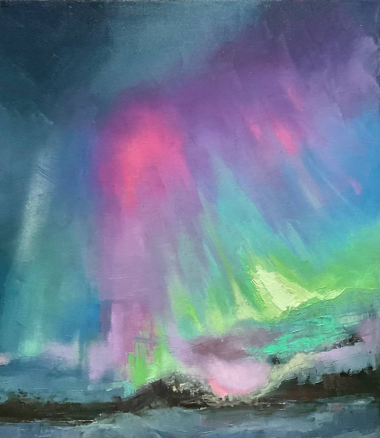 Original Abstract Painting by Vera Klimova