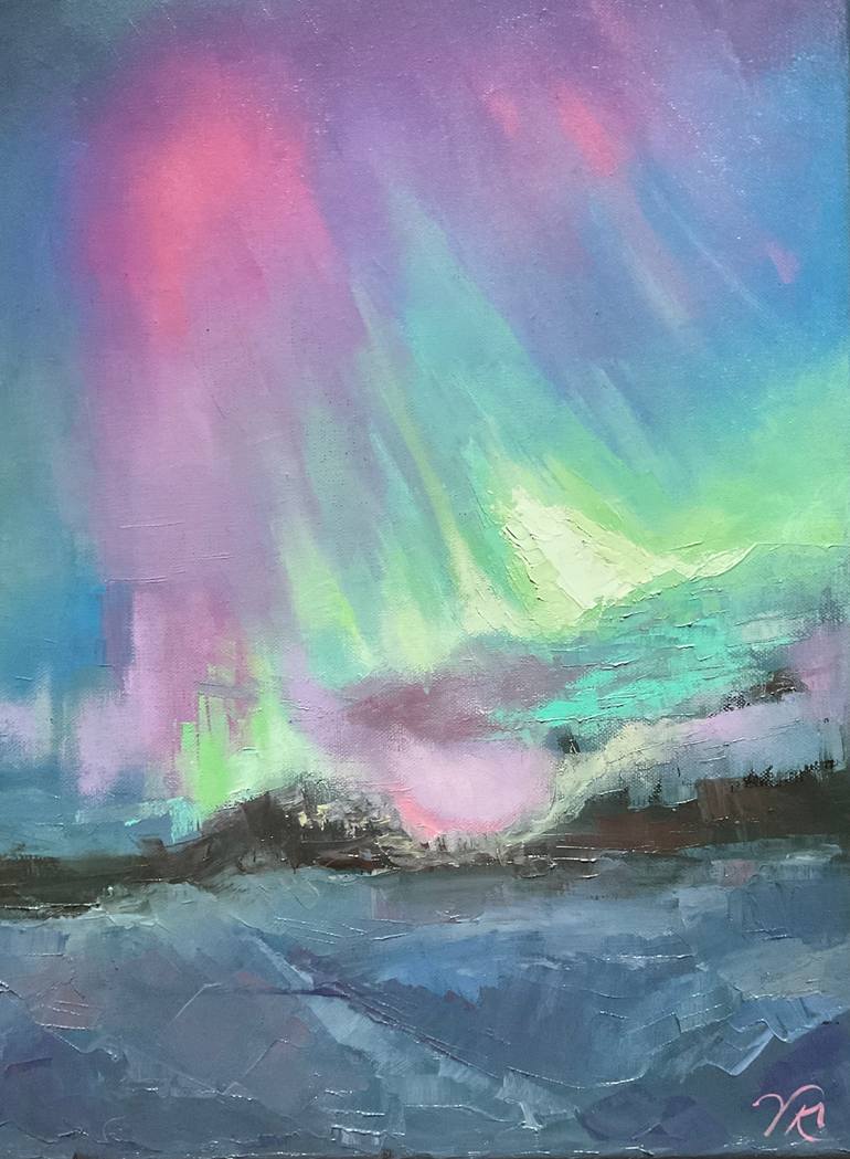 Original Abstract Painting by Vera Klimova