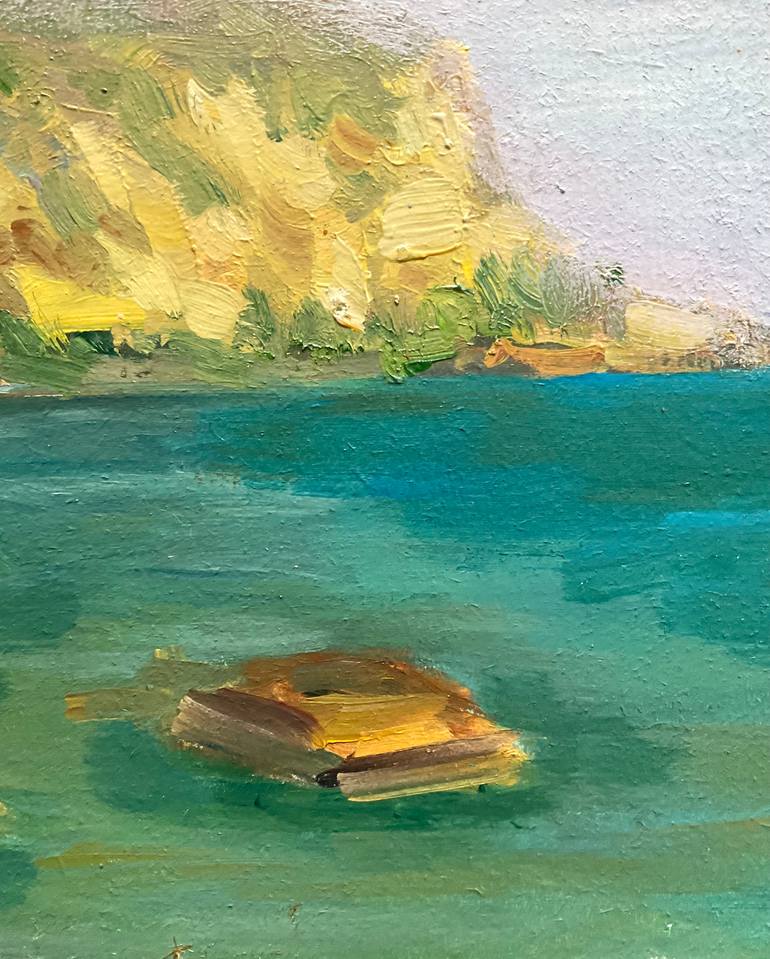 Original Impressionism Seascape Painting by Vera Klimova