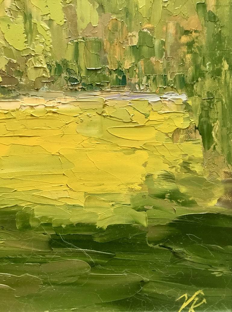 Original Impressionism Landscape Painting by Vera Klimova
