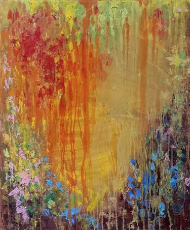 Print of Abstract Expressionism Abstract Paintings by Vera Klimova