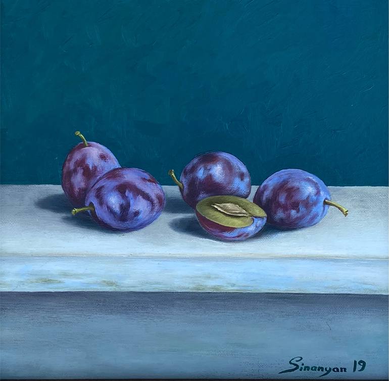 Original Fine Art Still Life Painting by Gevorg Sinanyan