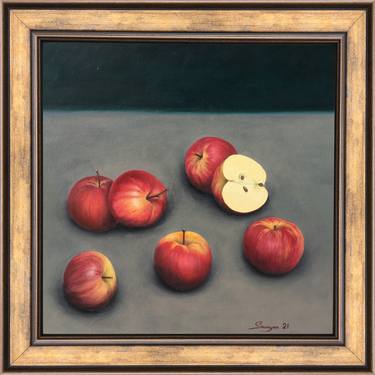 Apple (40x40cm, oil on canvas) thumb