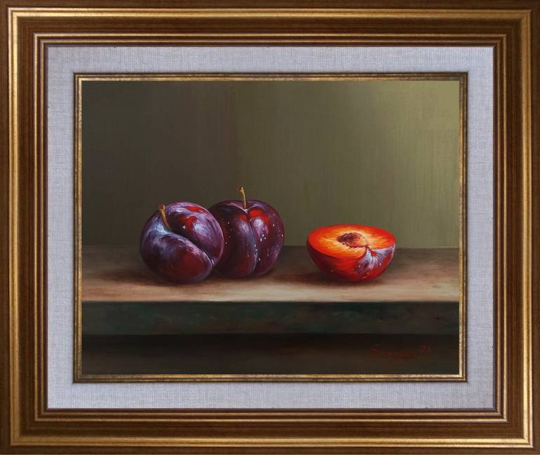 Original Realism Still Life Painting by Gevorg Sinanyan