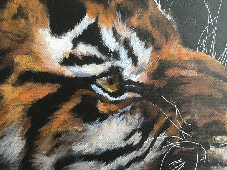 Original Fine Art Animal Painting by Caitlin Bailey