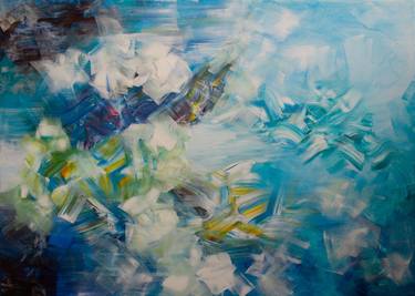 Original Fine Art Abstract Paintings by Tetiana Holovko