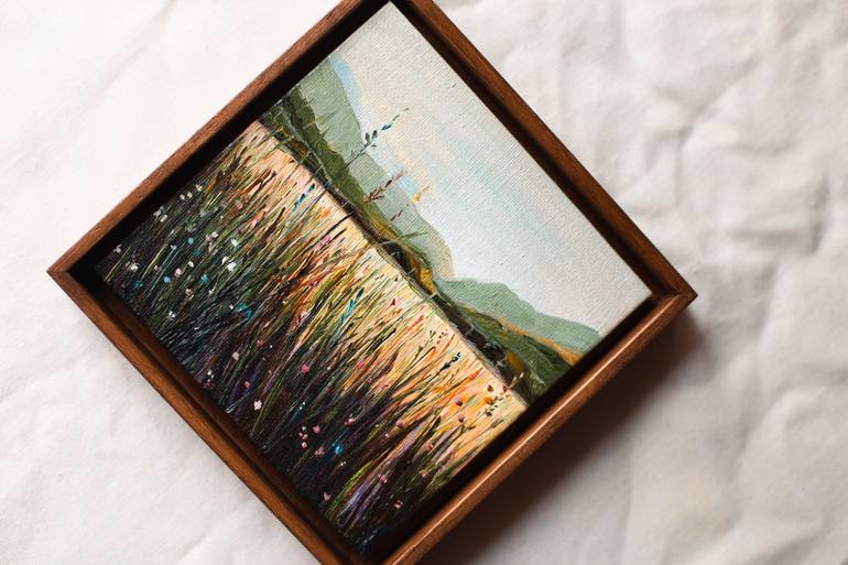 Original Contemporary Landscape Painting by Celia Lopez