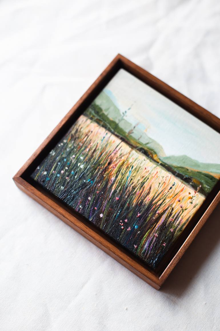 Original Contemporary Landscape Painting by Celia Lopez