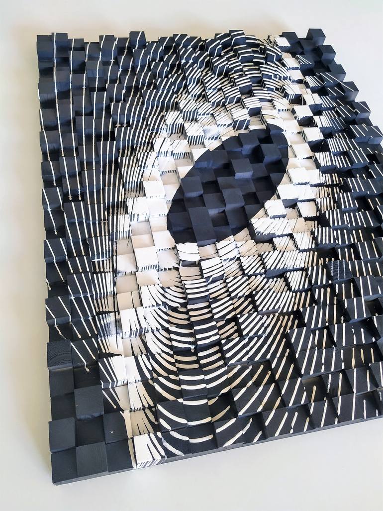 Original Minimalism Abstract Sculpture by George Chalepis