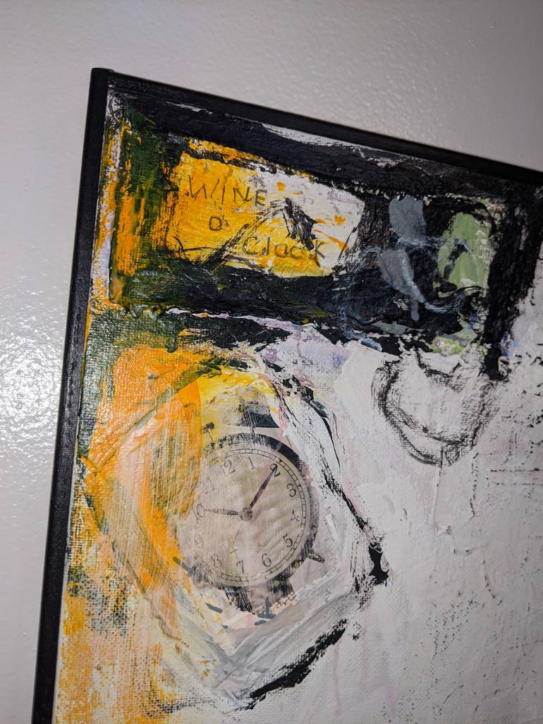 Original Abstract Expressionism Abstract Painting by Diana Mercado