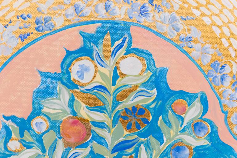 Original Contemporary Nature Painting by Veronika  Blyzniuchenko