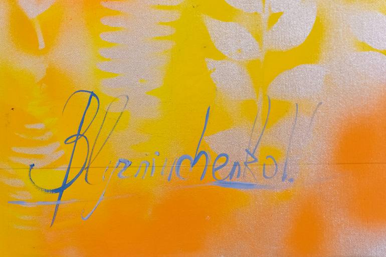 Original Abstract Nature Painting by Veronika  Blyzniuchenko