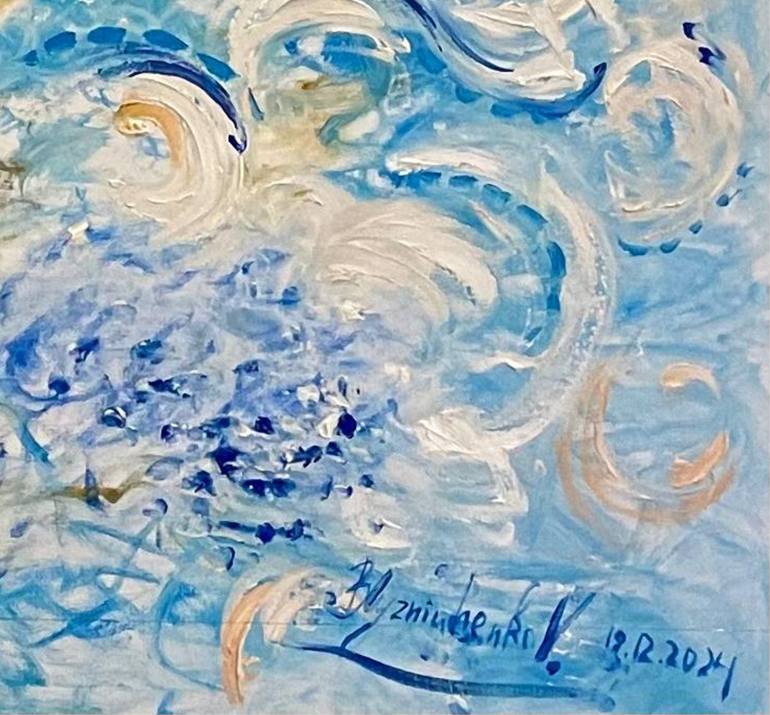Original Abstract Painting by Veronika  Blyzniuchenko