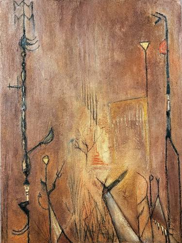 Original Contemporary Abstract Painting by Hali Barnett