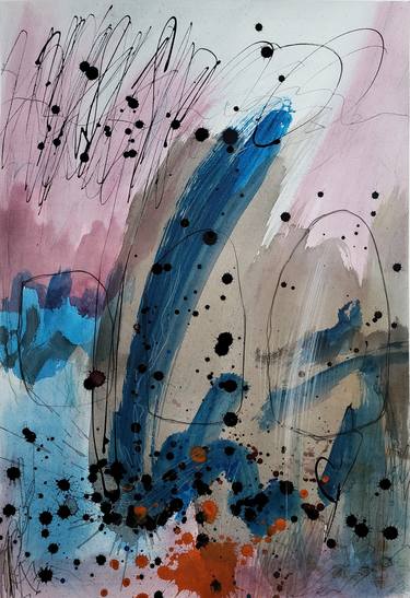 Original Abstract Expressionism Abstract Paintings by ian palmer