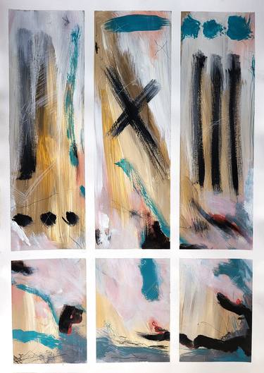 Original Abstract Paintings by ian palmer