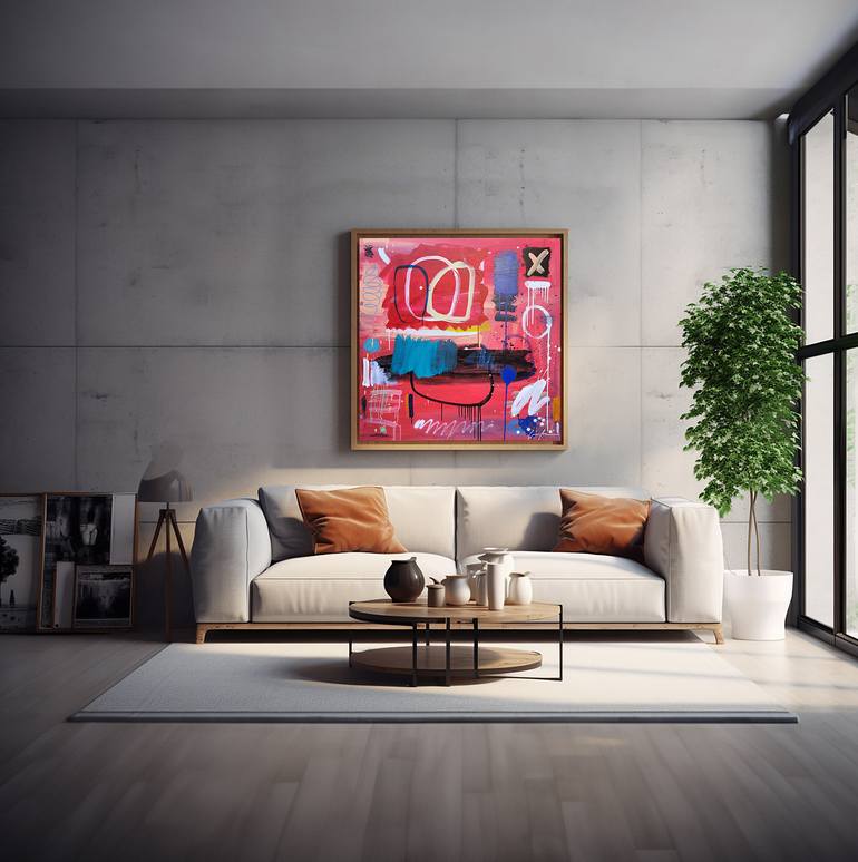 Original Contemporary Abstract Painting by Ian Palmer