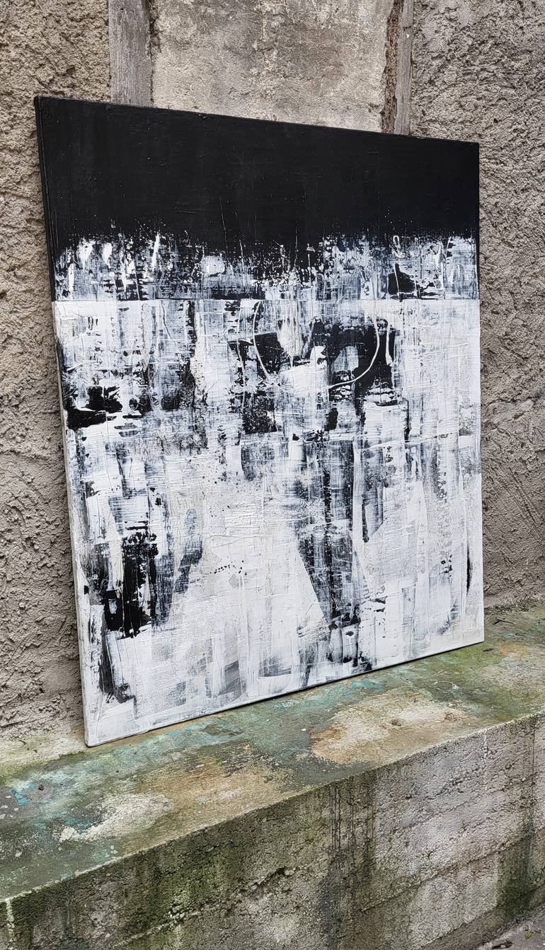 Original Abstract Expressionism Abstract Painting by Ian Palmer