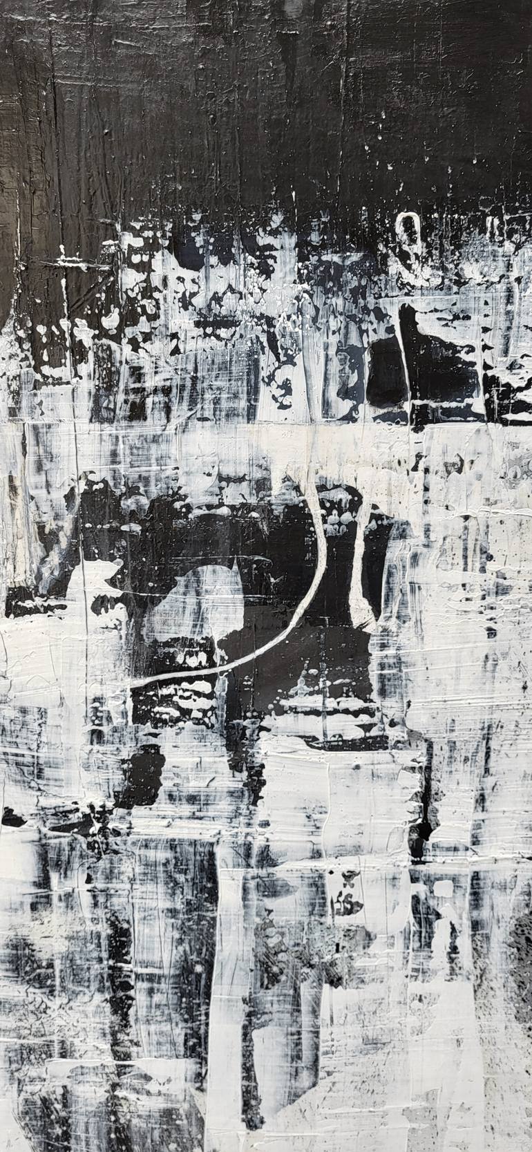Original Abstract Expressionism Abstract Painting by Ian Palmer