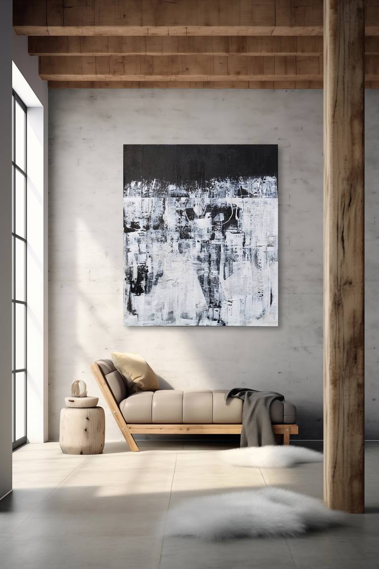 Original Abstract Expressionism Abstract Painting by Ian Palmer