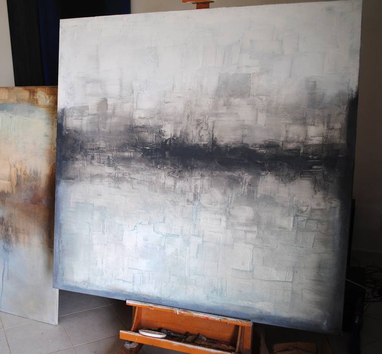 Original Abstract Expressionism Abstract Painting by Ian Palmer