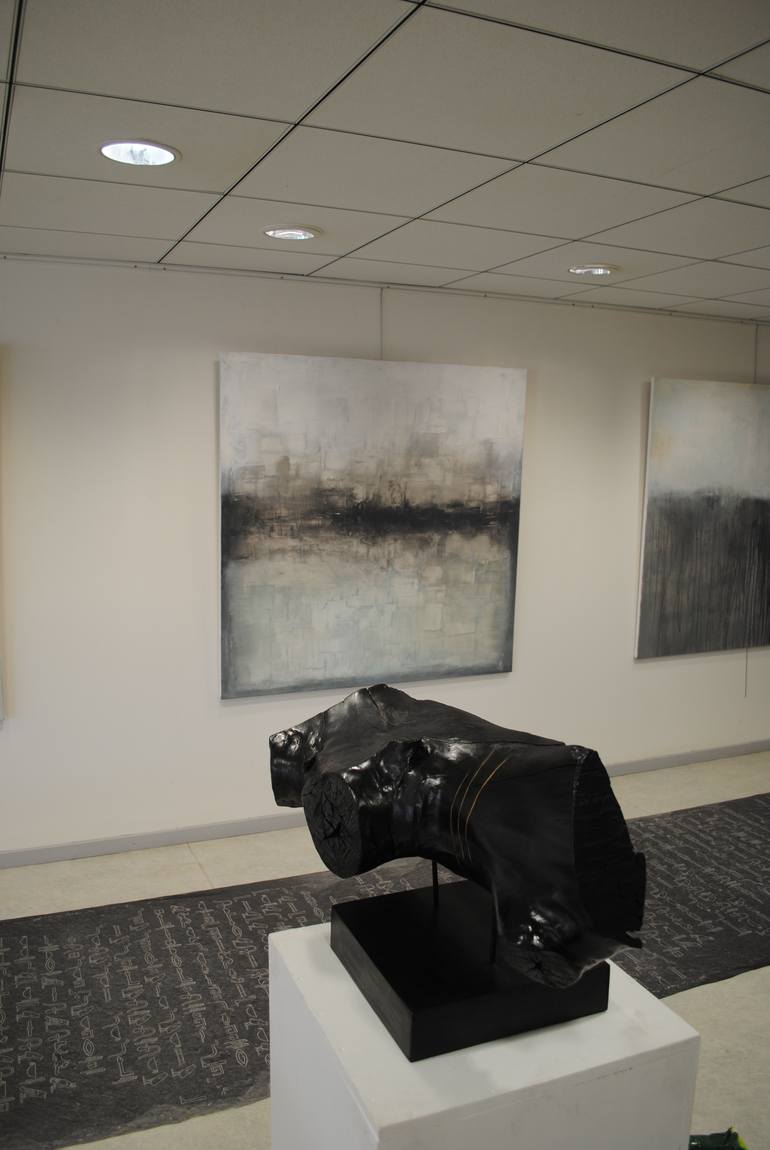 Original Abstract Expressionism Abstract Painting by Ian Palmer