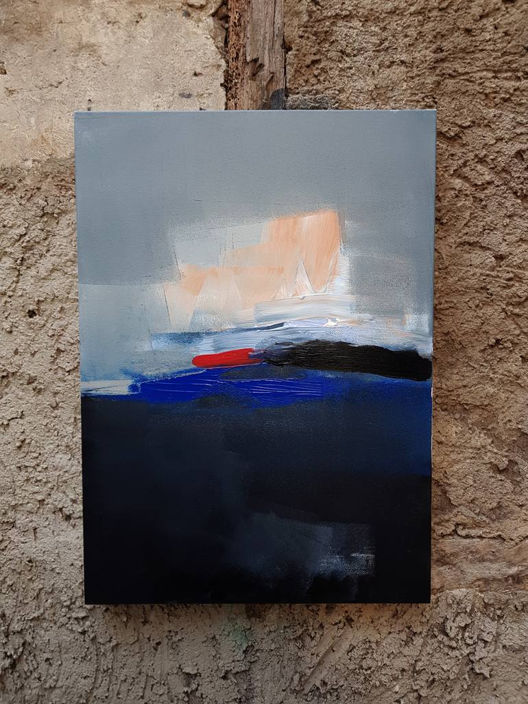 Original Abstract Expressionism Abstract Painting by Ian Palmer