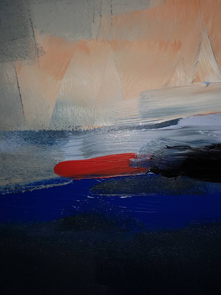 Original Abstract Expressionism Abstract Painting by Ian Palmer