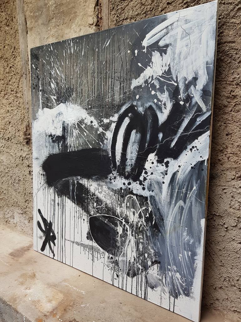 Original Abstract Painting by ian palmer