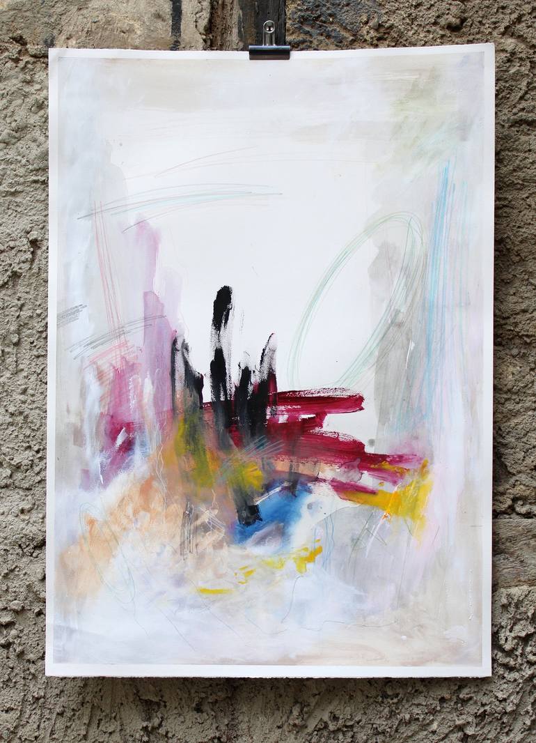 Original Abstract Painting by ian palmer