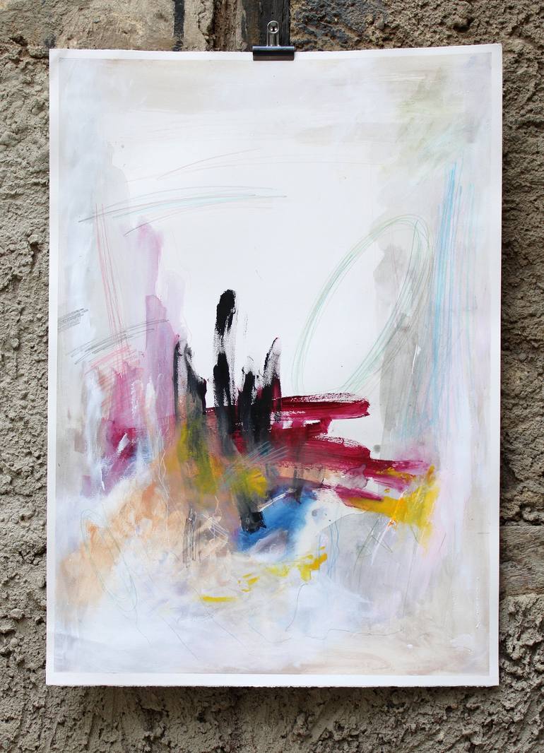 Original Abstract Expressionism Abstract Painting by ian palmer